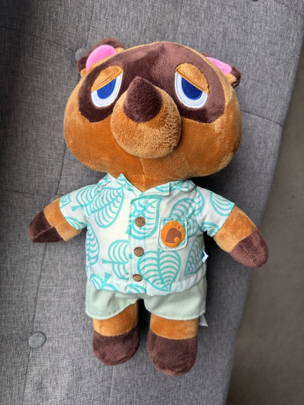 Build a Bear Tom Nook Animal Crossing New Horizons Talks and Laughs